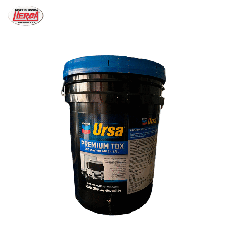 Ursa Premium TDX Plus 15W40 1/5 - Distribuidora Herca Asociados S.A.S