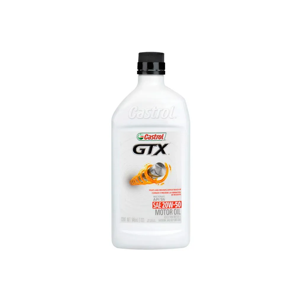 Aceite Castrol Gtx 20w50 distribuidora herca
