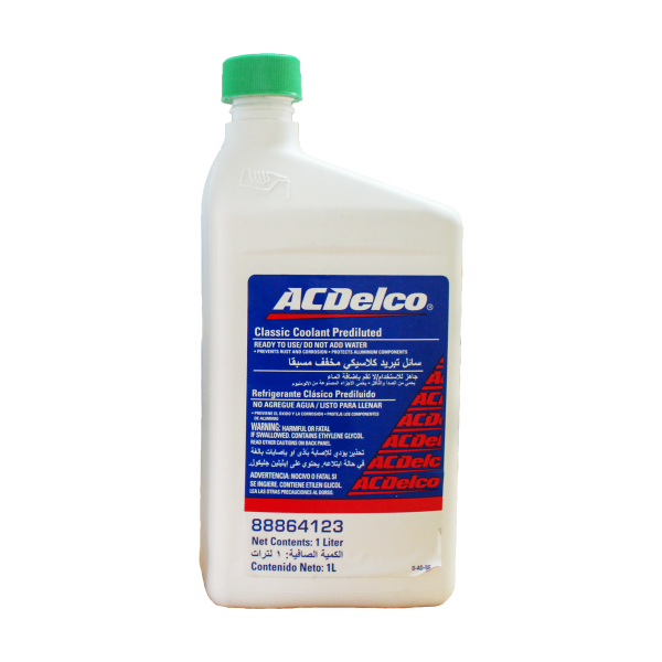 Refrigerante ACDelco Classic Coolant Prediluted 33/67 distribuidora Herca