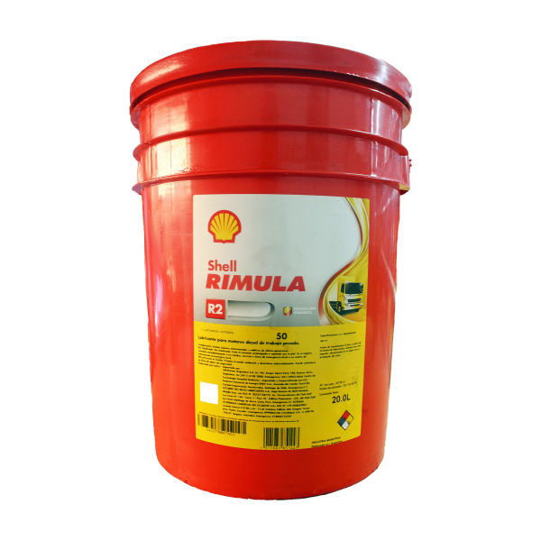 Aceite Shell Rimula R2 SAE 50 distribuidora herca