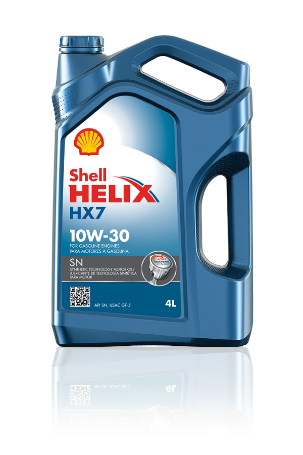 Shell Helix HX7 SN 10W-30 distribuidora herca