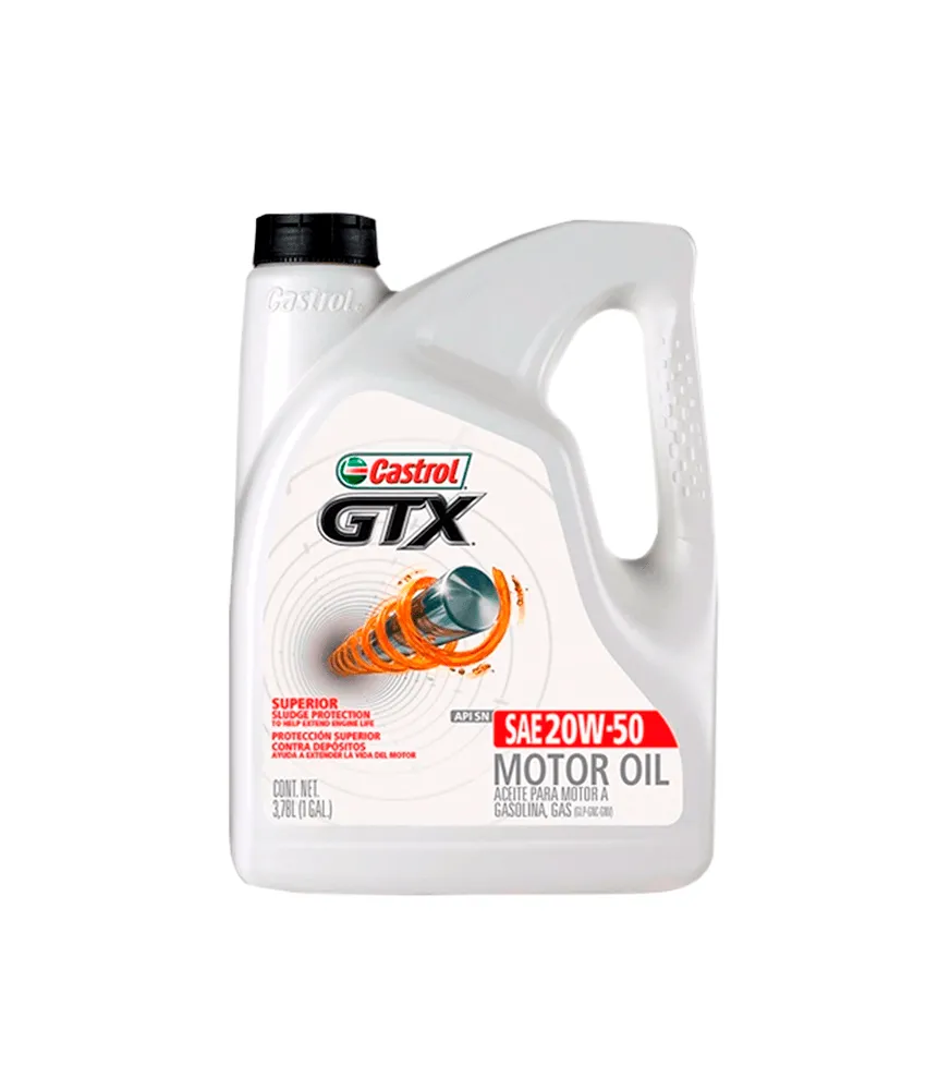 Aceite Castrol Gtx 20w50 distribuidora herca