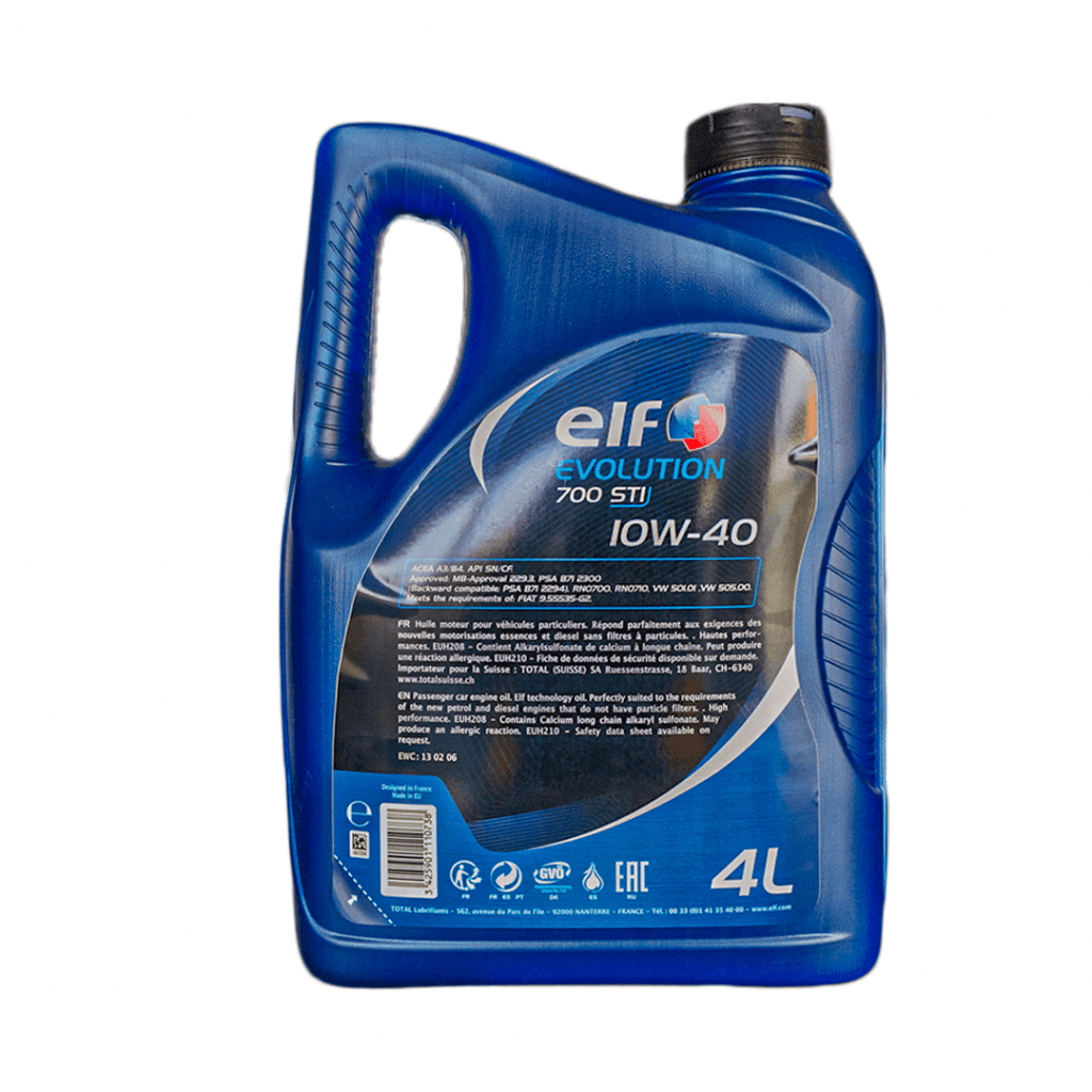 ACEITE ELF EVOLUTION 700 STI 10W40 distribuidora Herca