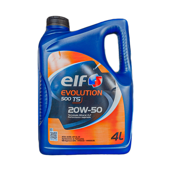 ACEITE ELF EVOLUTION 500 TS 20W50 - 4 Litros distribuidora herca