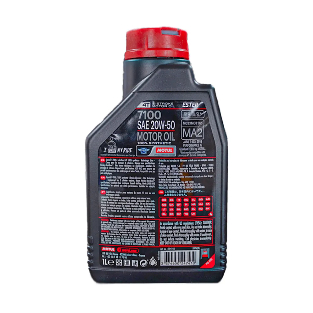 MOTUL 7100 4T 20W-50 distribuidora Herca