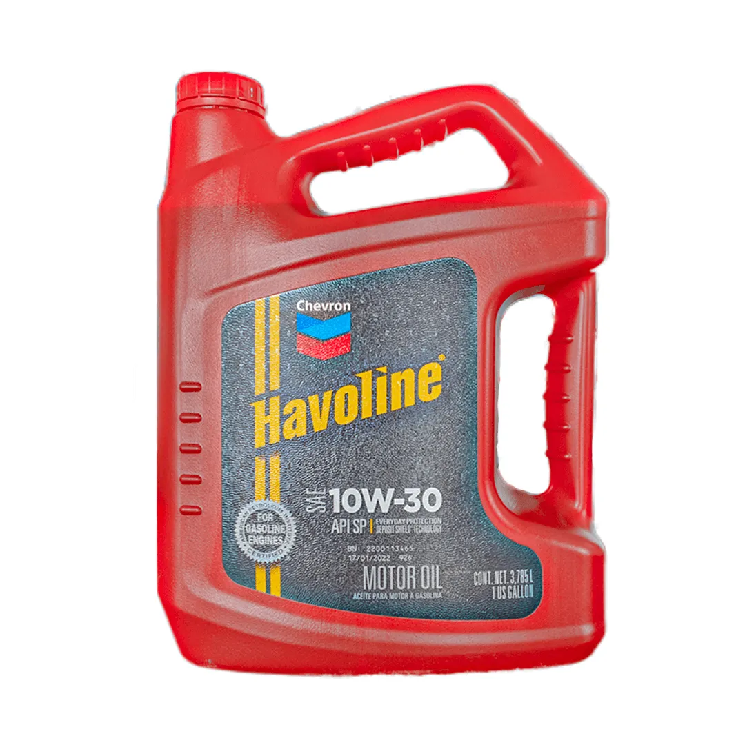 15 Aceite Havoline 10w30 distribuidora Herca
