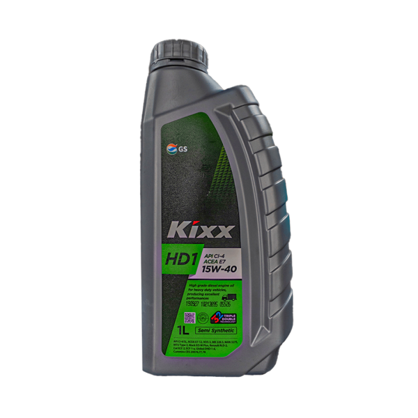 Aceite 15w40 sintetico en Automotriz marca Kixx distrubuidora Herca 1 litro