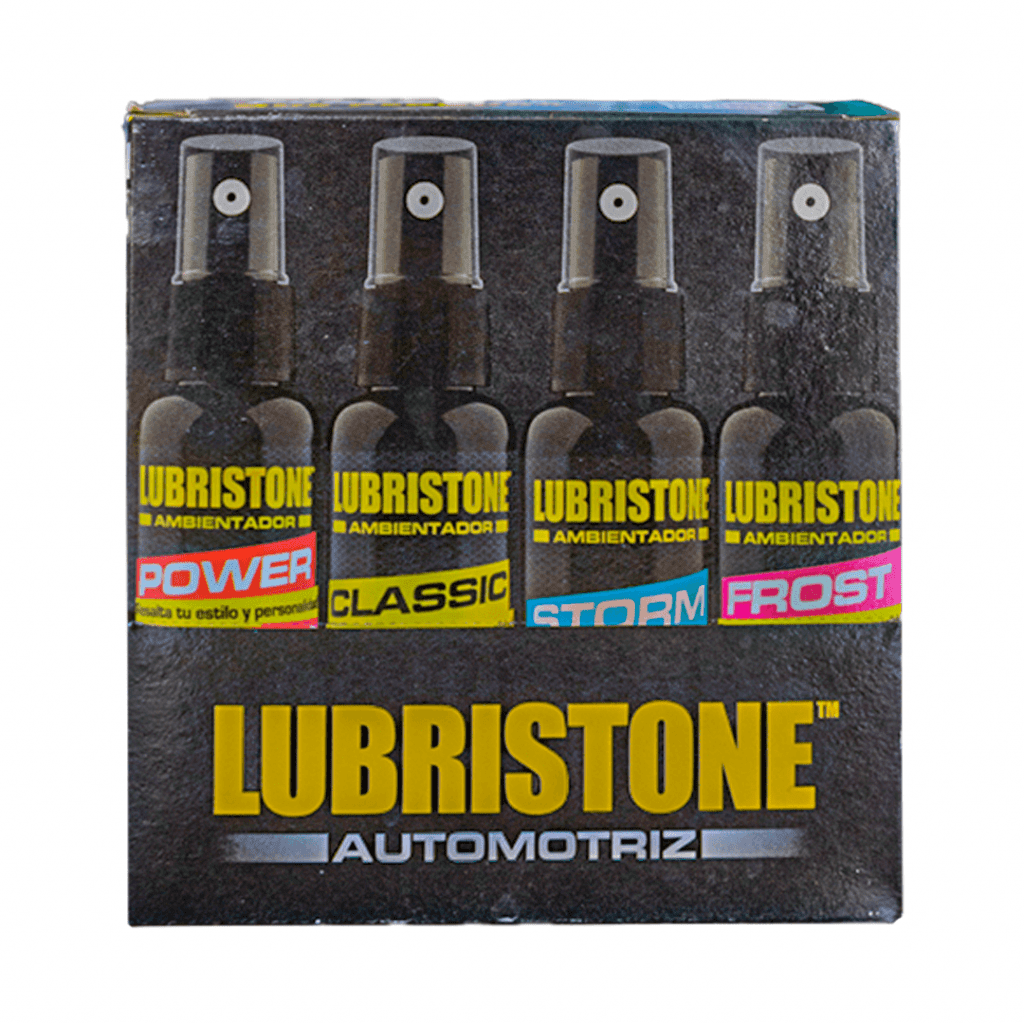 ambientadores Lubristone 4 unidades para carro