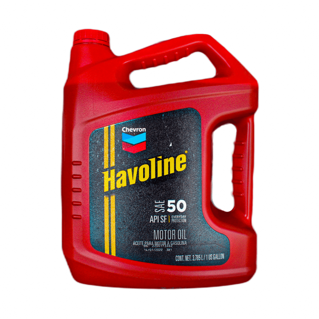 Aceite Chevron Havoline SAE 50 distribuidora Herca