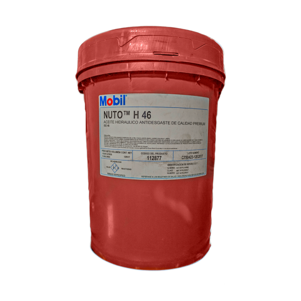 Aceite Mobil Nuto H 46 distribuidora Herca