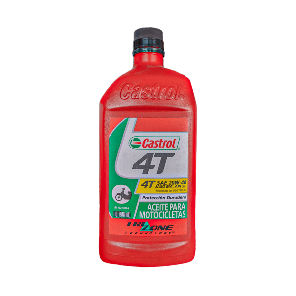 Aceite Castrol 20w40 4T aceite para moto distribuidora herca