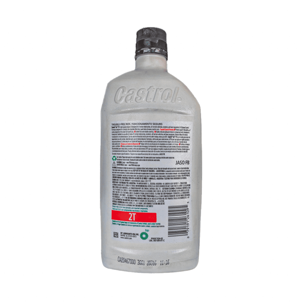 Castrol 2T Aceite para Motor de 2 Tiempos especificaciones distribuidora Herca