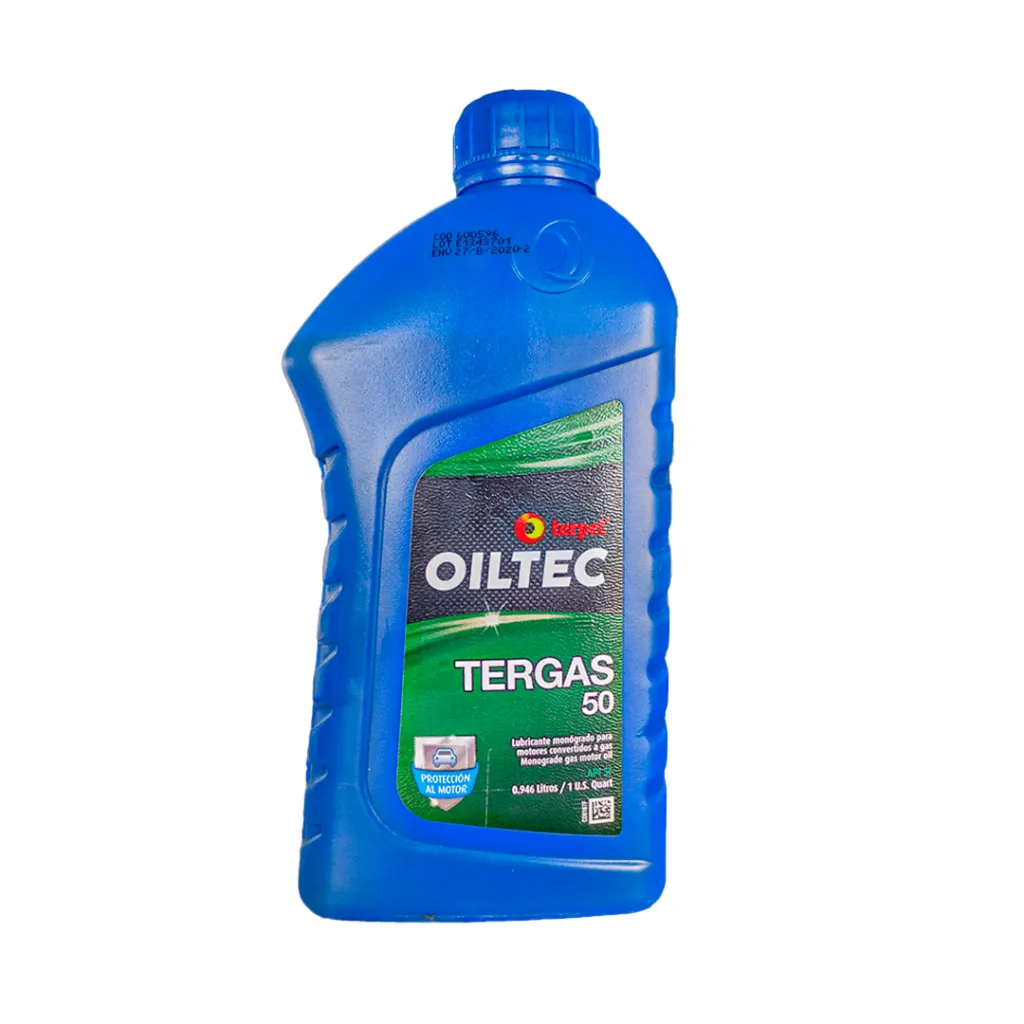 Terpel Oiltec Tergas 50 aceite lubricante distribuidora Herca