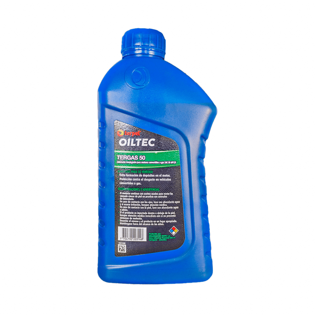 Terpel Oiltec Tergas 50 aceite lubricante distribuidora Herca
