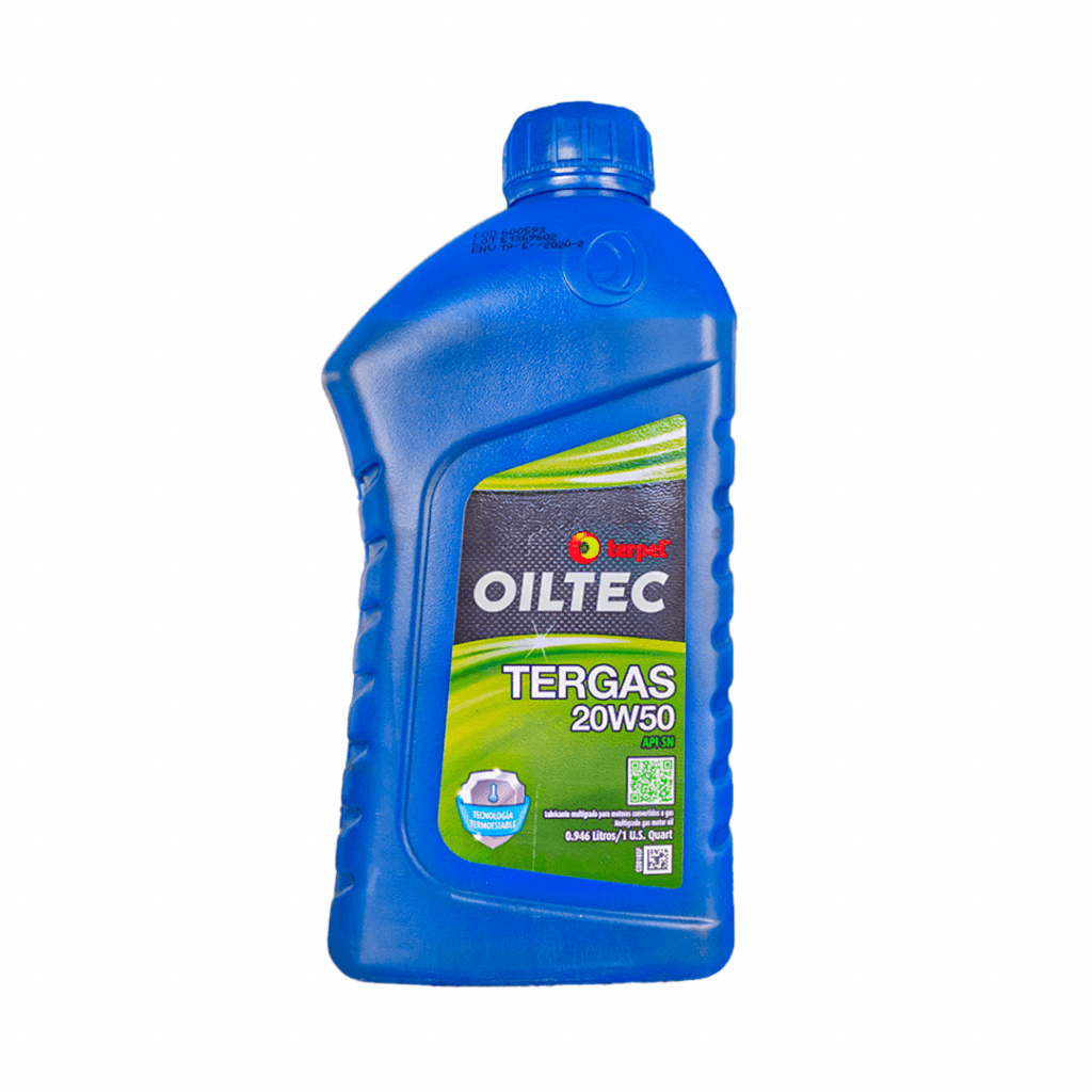 Terpel Oiltec Tergas 20W50 1/4 - Distribuidora Herca Asociados S.A.S