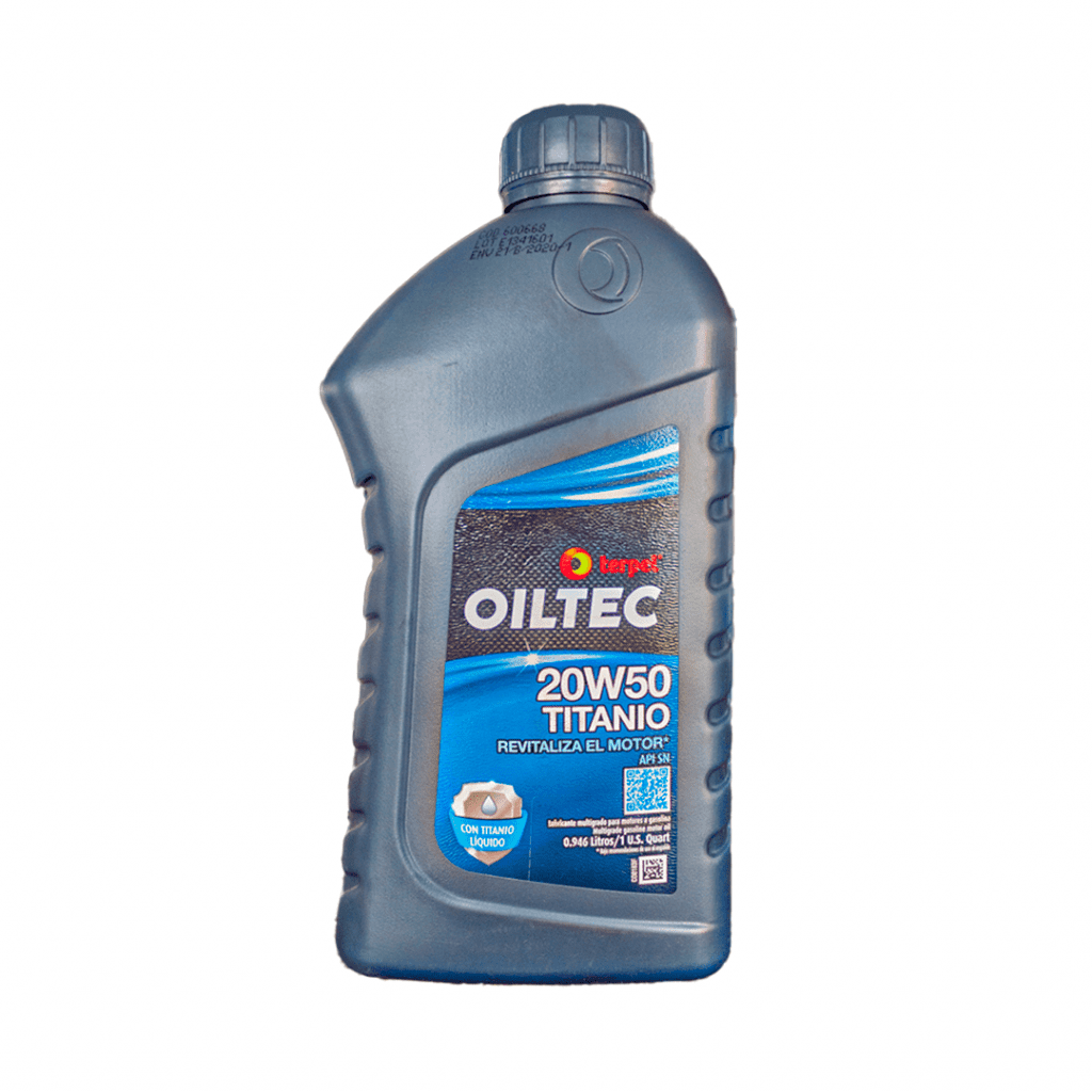 Terpel Oiltec 20W50 Titanio 1/4 - Distribuidora Herca Asociados S.A.S