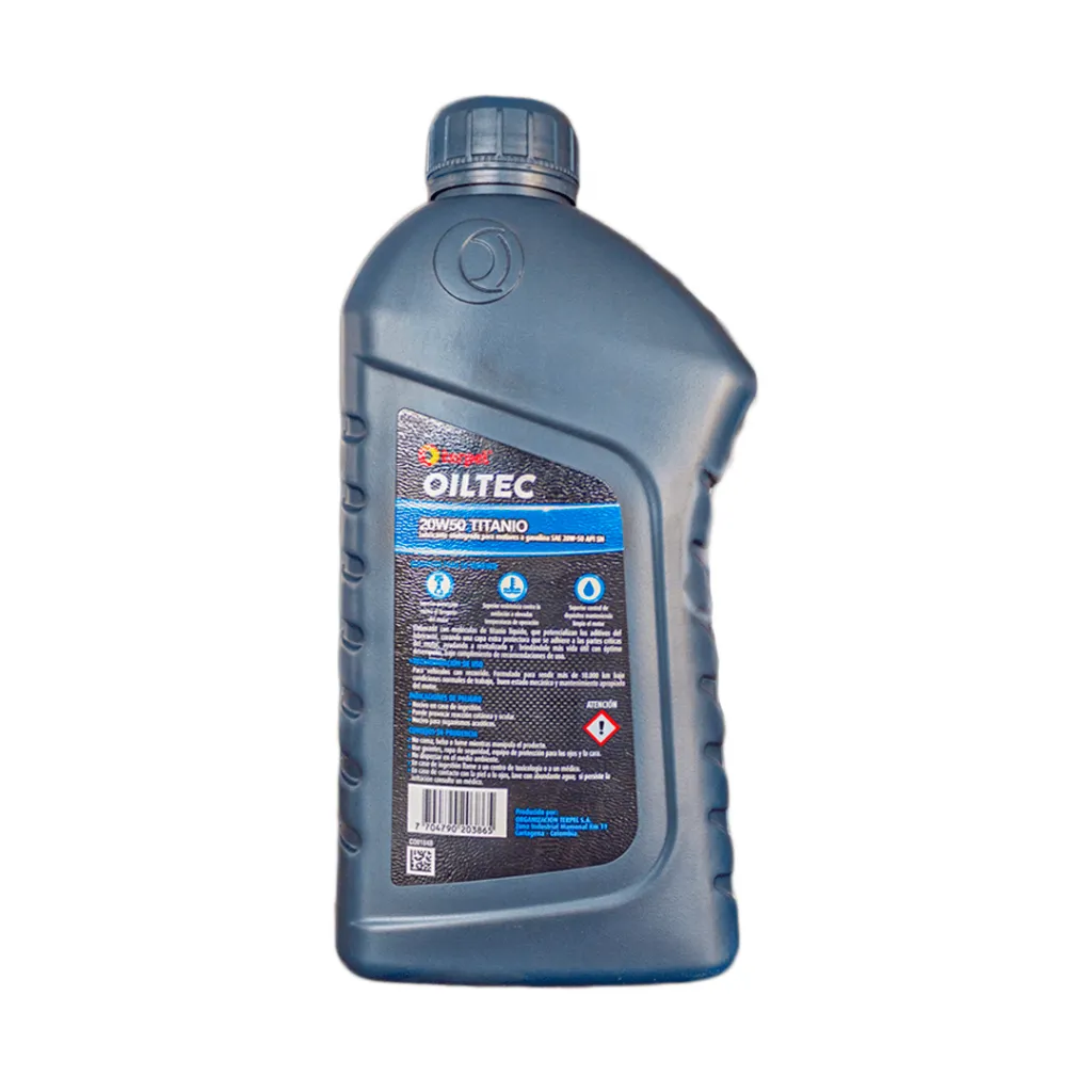Terpel Oiltec 20W-50 Titanio distribuidora herca