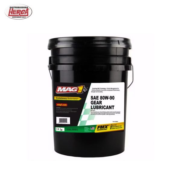 Compra Aceite de Transmisión MAG 1 Gear Oil 80W90 1/5 en Distribuidora Herca. Calidad superior para máxima protección y rendimiento.