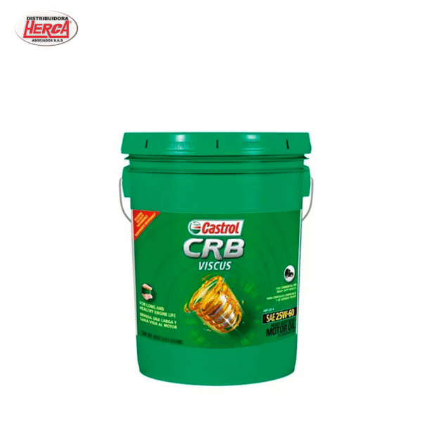 Castrol CRB Viscus 25W60 BALDE - Distribuidora Herca Asociados S.A.S