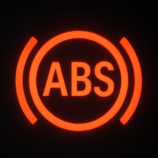 Luces testigo en el tablero - Sistemas de frenos ABS