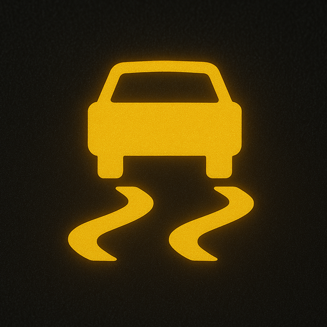 Luces testigo en el tablero - Control de tracción
