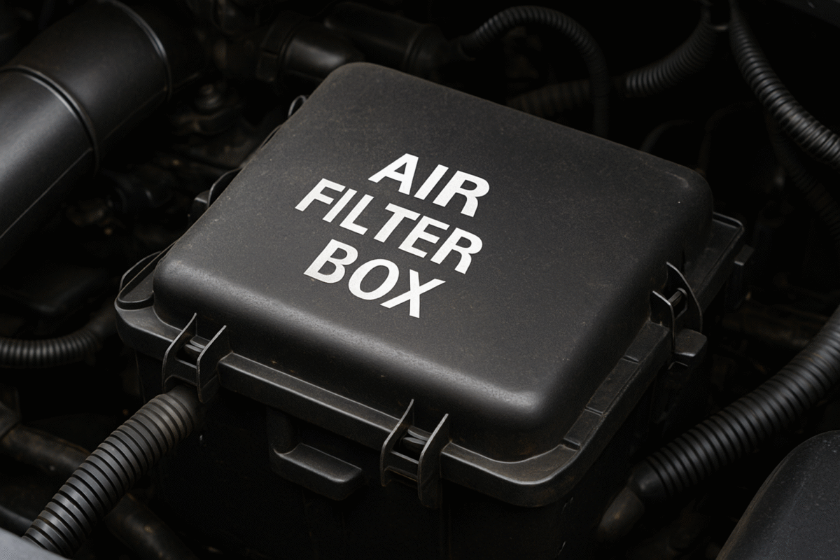 caja del filtro de aire